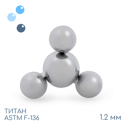 Накрутка Molecule 1.2 мм